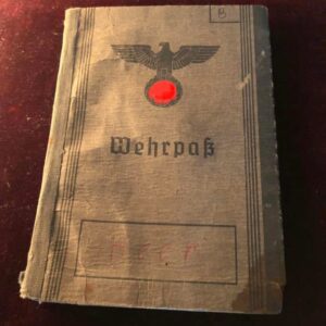 Wehrpass Stabsgefreiter Drept i kamp 1944