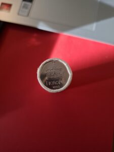 1 KRONE RULL ORGINALPAKKET 1992