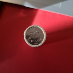 1 KRONE RULL ORGINALPAKKET 1992