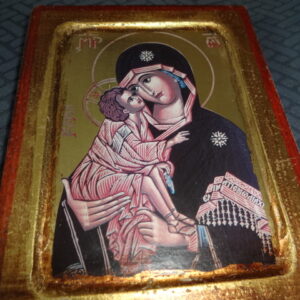 nydelig ikon 13,5 x 18 cm