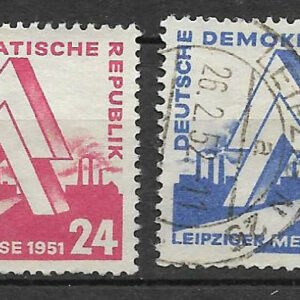 D.D.D - Michel nr 282- 83