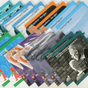 Postfriske frimerker: Norske nobelprisvinnere, Skuespillerprofiler, Norsk verdensrekord mfl.