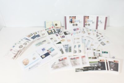 Lot 95stk myntbrev