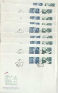 FDC Grieg 1993 20 stk. + porto