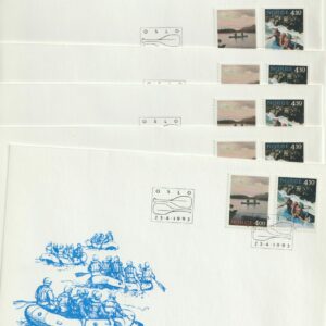 Norden Turisme 1993. 20 stk.