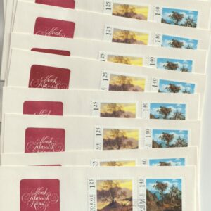 FDC Klasisk Kunst 1976. 12 stk.
