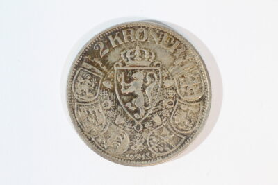 Haakon VII 2-kroner 1913 Alt for Norge Est KV. 1- Lotnr. 6
