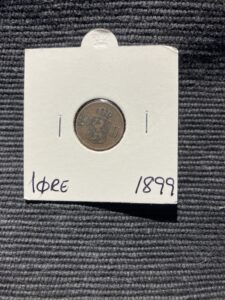 Oscar II. 1 øre fra 1899