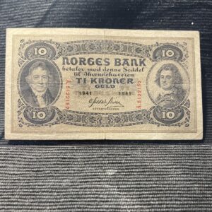 10kr seddel fra 1941 Å