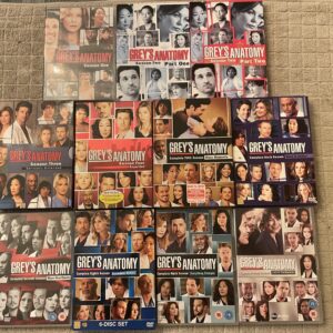 Greys anatomy sesong 1 til og med 10 (10 sesonger)