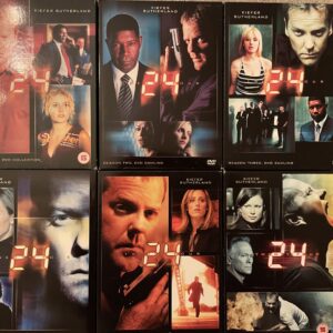24 - sesong 1 til å med 6 (6 sesonger)