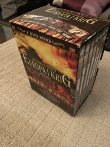 Europa i krig - 7 DVD boks - utgått nordisk boxset - fra D-dag til Berlin