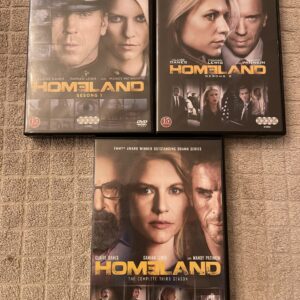 Homeland - sesong 1 til å med 3 (3 sesonger)
