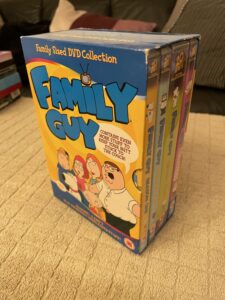Family guy boxset - inneholder season 1, 2 og 3 + family guy uncovered