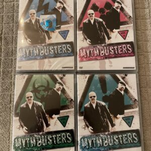 Mythbusters volume 3 til å med 6 (4 sesonger)alle er NYE I PLAST