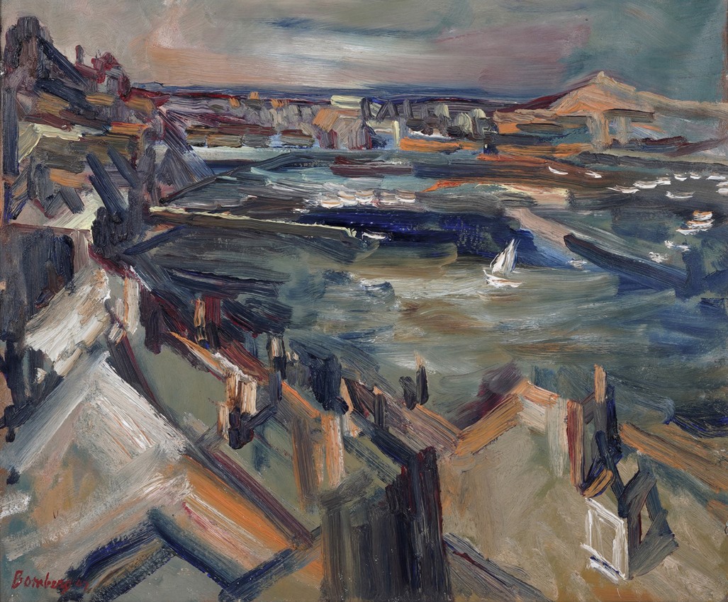 St. Ives, Cornwall av David Bomberg, £140 000 hos Anderson & Garland.