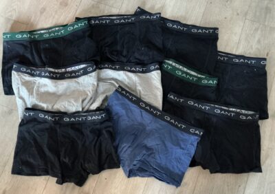 34. stk gant/Lacoste trunks selges.
