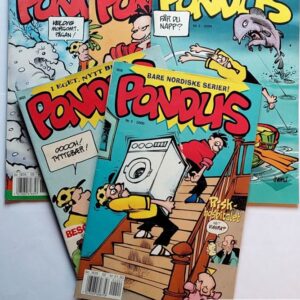 Pondus - Komplett årgang - 2000 - Med Pondus nr. 1!