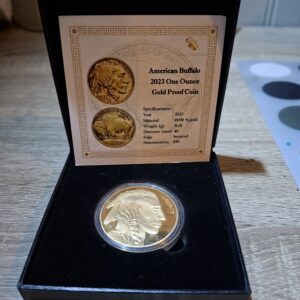2023 1oz Buffalo gullmynt 999/24K