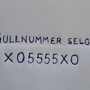 Gullnummer