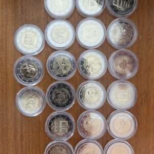 2-euro minnemynter (UNC)Kv0