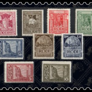 Rhodos 1929 Hengslet serie
