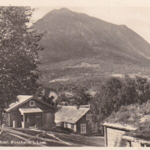 Gudbrandsdalsstuer. Fossheim i Lom