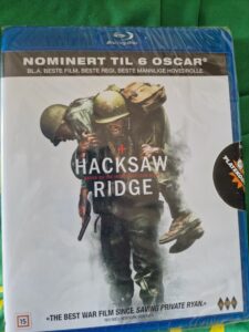 Hacksaw Ridge (2016) blu ray DVD