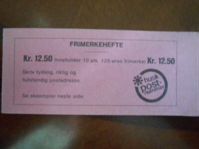 FRIMERKE HEFTE