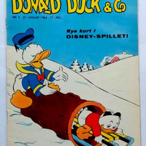 Donald Duck & Co 1964 - nr. 5 - Europa rundt på fem dager