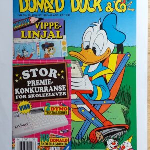 Donald Duck & Co 1992 - Nr. 35 - Med vippelinjal!