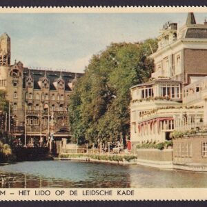 Amsterdam - Het Lido op de Leidsche Kade - Postgått 1957