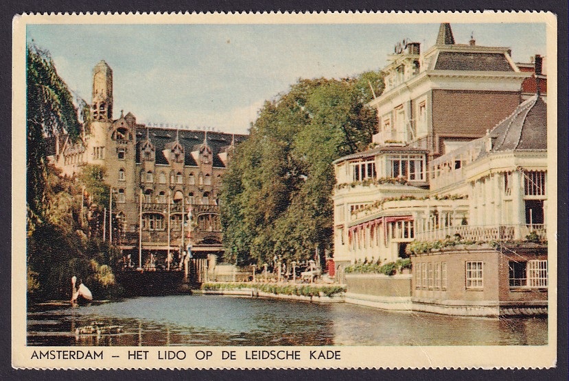 Amsterdam – Het Lido op de Leidsche Kade – Postgått 1957