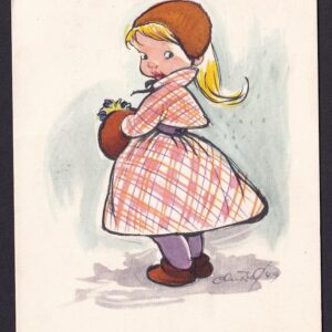 Dansk kunstnerkort (Rudolf Olsen) - St. OSLO 10.-5.65