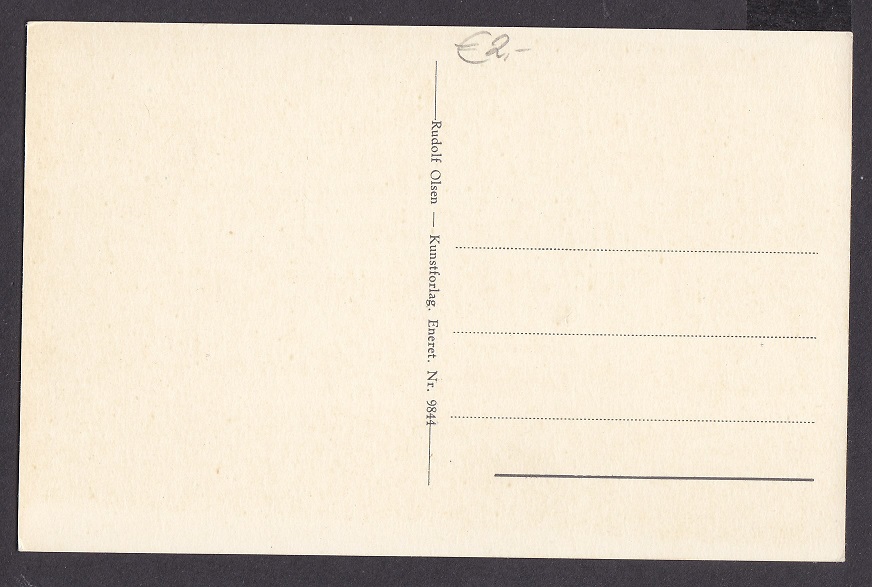 Fanøkone (Rudolf Olsen – Nr. 9844) – Ubrukt