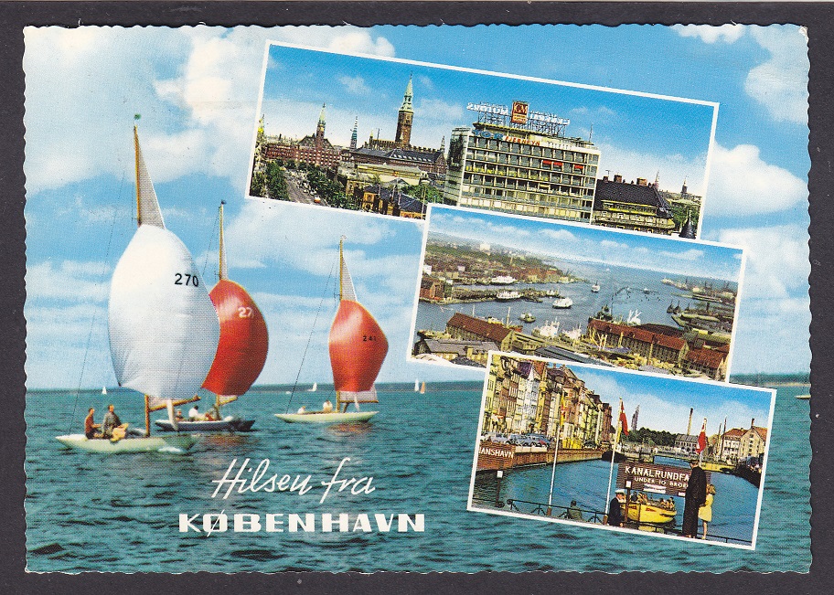 Hilsen fra København (Krüger 989/25) – St. KØBENHAVN 1966