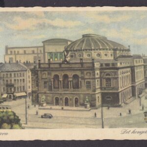 København. Det kongelige Teater (M. Kruuse) - Ubrukt