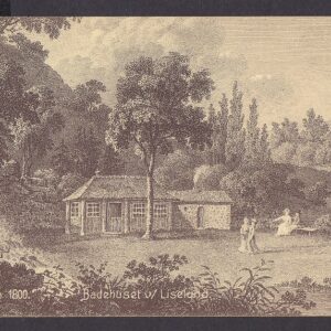 Møen ca. 1800. Vandfaldene ved Liselund (C. M. Nielsens Forlag 289) - Ubrukt