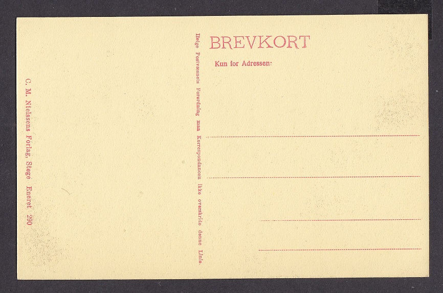 Fanø – badehytter (C. J. C. 4923) – Ubrukt