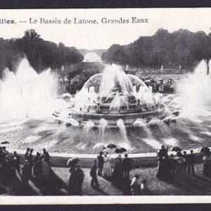 Versailles - Le Bassin de Latone. Grandes Eaux (C. B. ) - Ubrukt
