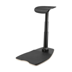 Deltaco Ergonomisk Ståstol med Integrert Matte (maks 125 kg)