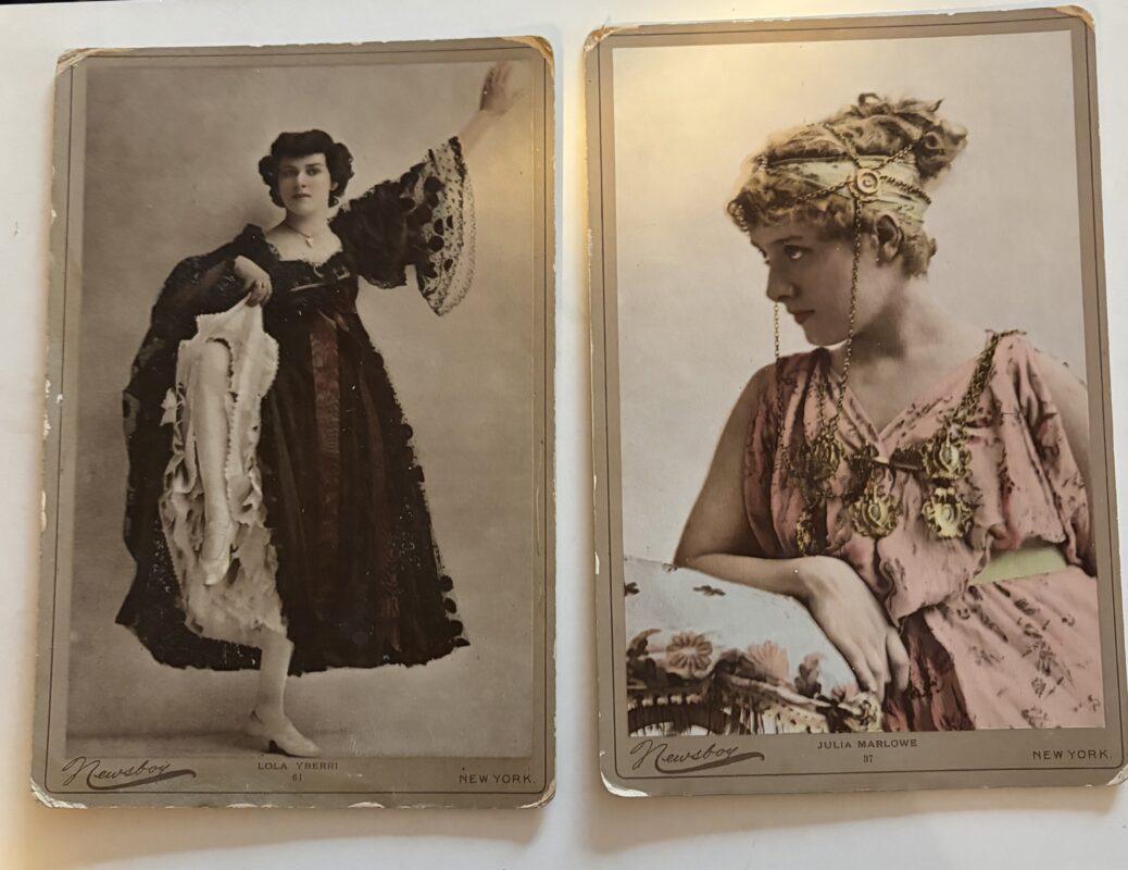 Kabinettfotografier New York 1880