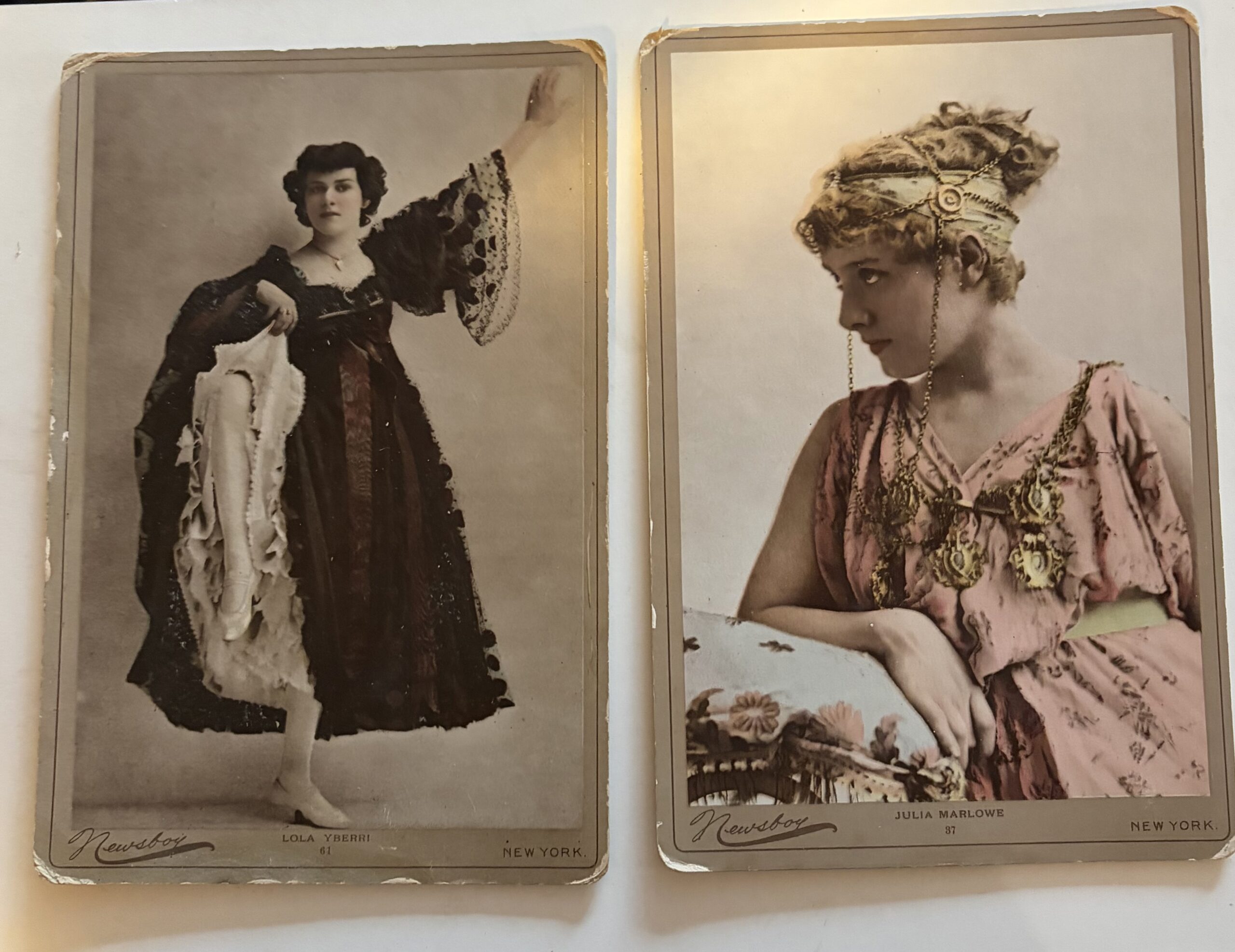 Kabinettfotografier New York 1880