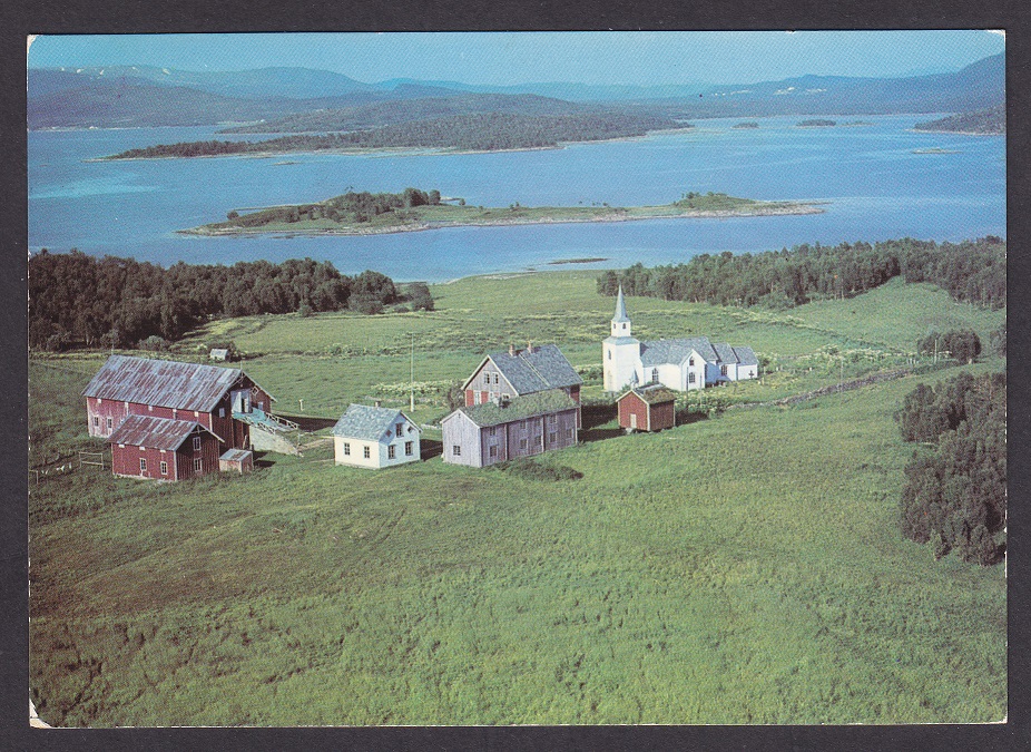 Tranøy kirkested i Tranøy (Widerøe M 159148) – St. VANGSVIK 1 16.08.93