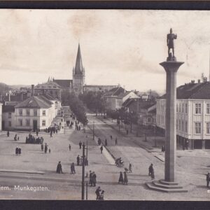 Trondhjem. Munkegaten (Mittet & Co. 47) - St. TRONDHJEM 22.XII.28