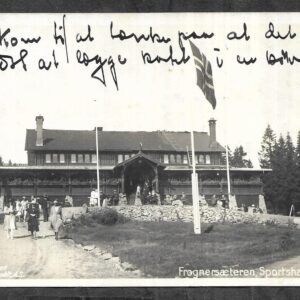Frognersæteren, Sportshallen. - J. H, Küenholdt A.S. 1376 - [7]