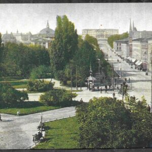 Christiania. Carl Johans gate og Eidsvolds plads. - Abel 2 - [14]