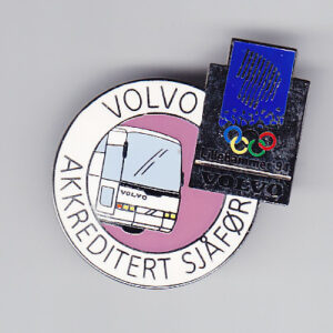 LILLEHAMMER 1994. STOR VOLVO. MED NÅLEFESTE.