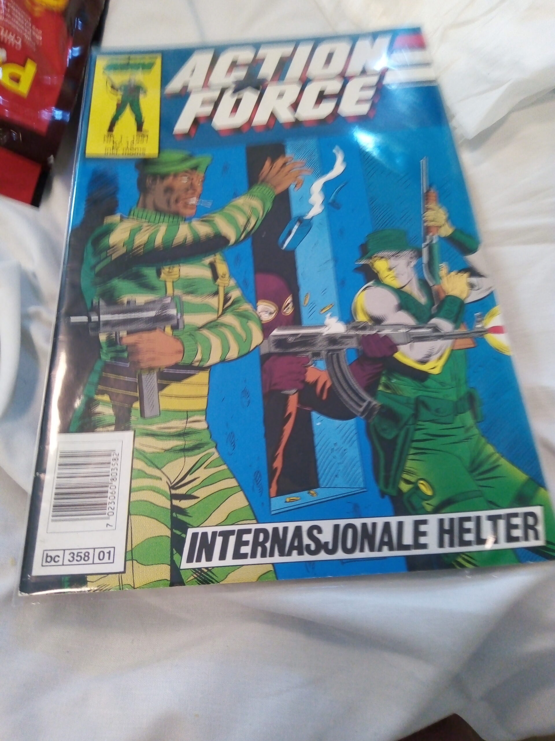 Action force interionalehelter fra 1988 til 1991