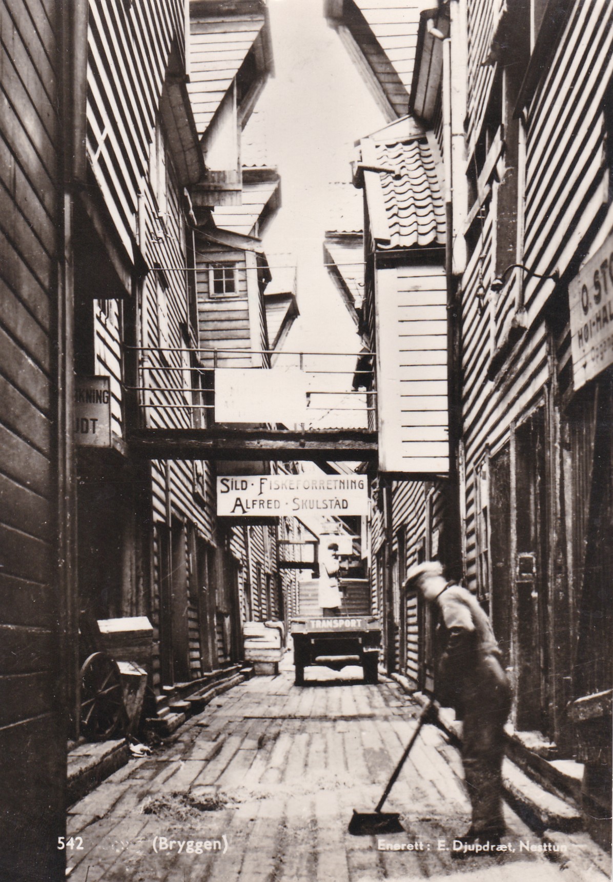 Bergen, Bryggen ( E. Djupdræt 542)